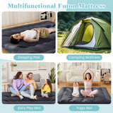 Futon Mattress with Washable Cover and Foldable Mat