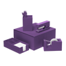 Purple Desk Set