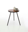 Side Table (20" H)  - Steel + Wood