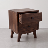 Silvia Solid Wood Nightstand