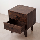 Silvia Solid Wood Nightstand