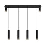 Hanging Light for Modern Kitchen Island with Adjustable Aluminum Spotlights