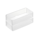 Stackable Clear Organizers [Set of 2] - Four Sizes