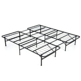 Full/King Size Folding Steel Platform Bed Frame for Kids and Adults