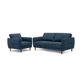 Modern Upholstered Accent Chair Single Sofa Armchair