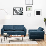 Modern Upholstered Accent Chair Single Sofa Armchair