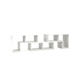 3 Pieces Adjustable TV Stand for TVs up to 65 Inch with Shelves