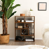 3 Pieces Adjustable TV Stand for TVs up to 65 Inch with Shelves