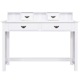 Home Office Writing Desk with 4 Drawer Computer Study Table