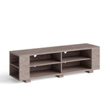 Console Storage Entertainment Media Wood TV Stand
