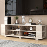 Console Storage Entertainment Media Wood TV Stand