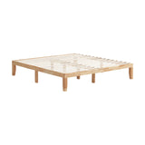 14 Inch King Size Wood Platform Bed Frame