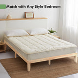 14 Inch King Size Wood Platform Bed Frame