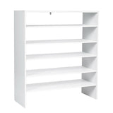 3 Pieces 31-Inch Stackable Multi-Shape Shoe Rack