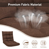 14-Position Adjustable Folding Lazy Gaming Sofa