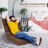 14-Position Adjustable Folding Lazy Gaming Sofa