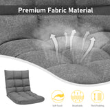 14-Position Adjustable Folding Lazy Gaming Sofa