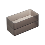 Stackable Clear Organizers [Set of 2] - Four Sizes