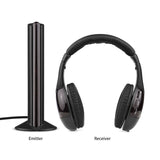 MH2001 Wireless Headphones 5-in-1 Functionality with FM Radio & TV Support On-Ear