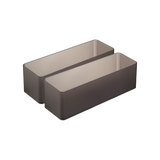 Stackable Clear Organizers [Set of 2] - Four Sizes