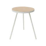 Side Table (20" H)  - Steel + Wood