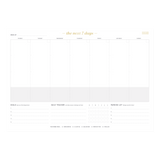Weekly Deskpad