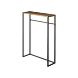 Narrow Entryway Console Table (32" H)  - Steel