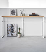 Long Console Table - Steel