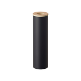 Round Tissue Case - Steel + Wood