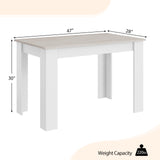 47 Inches Dining Table for Kitchen and Dining Room