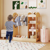 Kids Dress Up Storage with Mirror