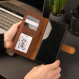 Leather Samsung Galaxy S25 Ultra Wallet Case | Buffalo