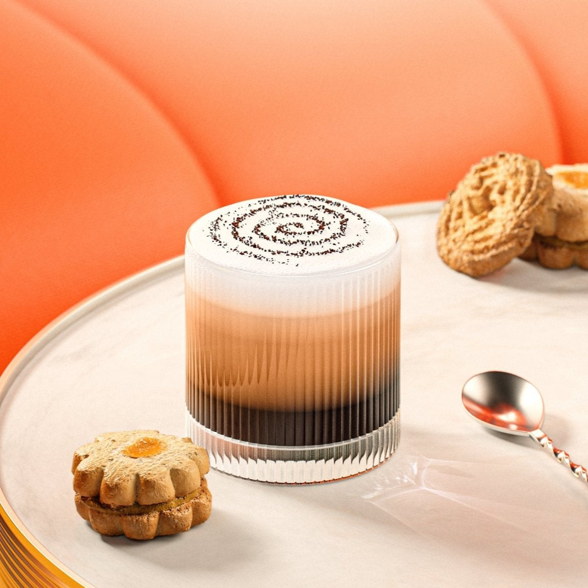 Vintage Straight Line Tumbler -  10oz