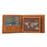 Lusk Slim Bifold Design Handcrafted Men's Genuine Leather Wallet
