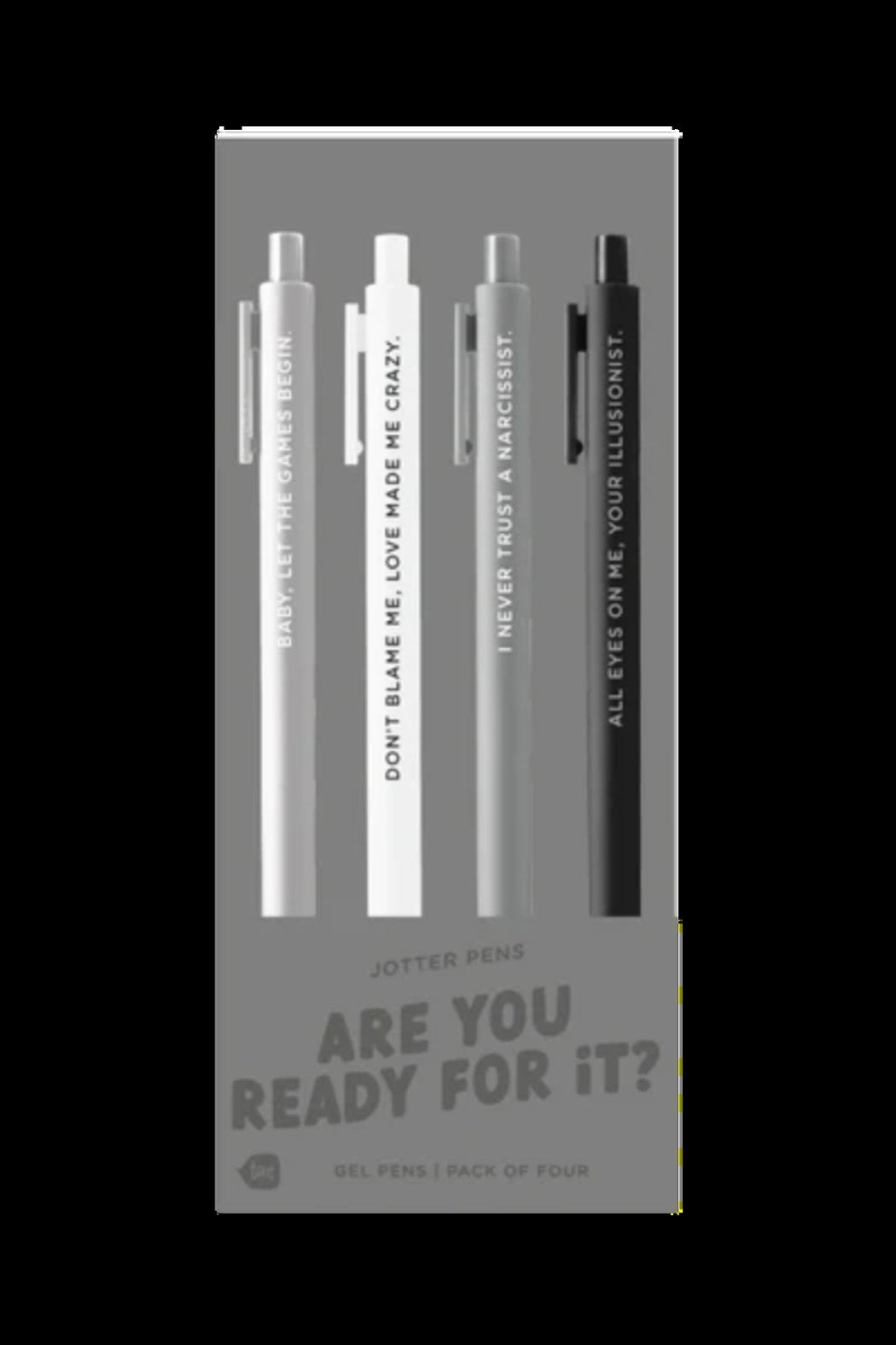 New 4 Pack Jotters (TS) - Are You Ready for it?