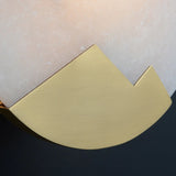 Nordic Art Wall Lamp with Copper Design for Living Room Lighting