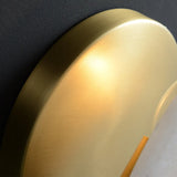 Nordic Art Wall Lamp with Copper Design for Living Room Lighting