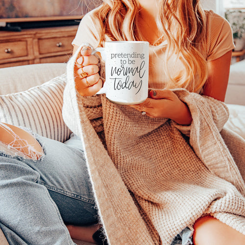 Normal Today 16oz Coffee Mug
