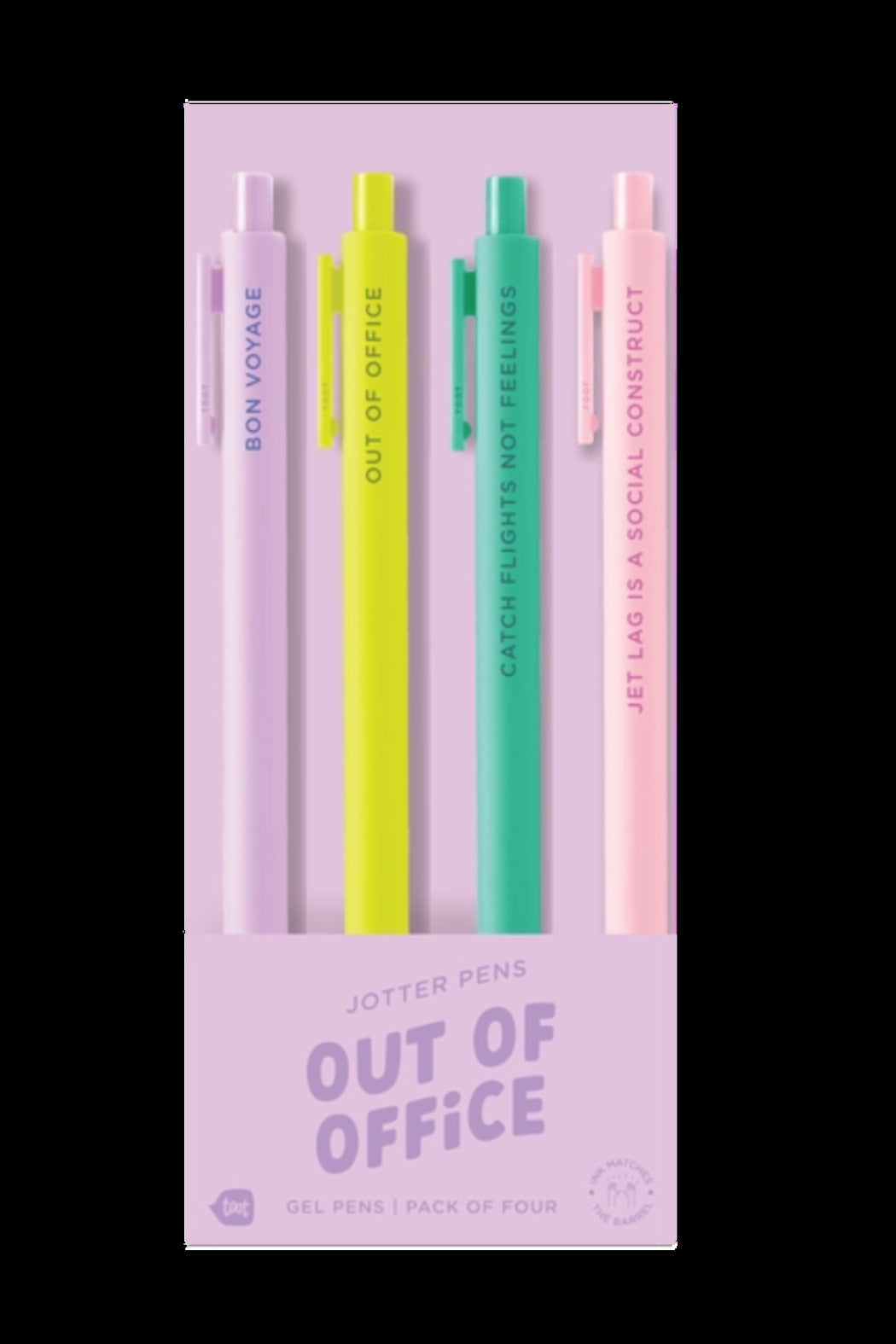 Out of Office 4-pack Jotter Set