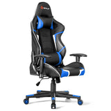 Lumbar Support  Massage Gaming Reclining Racing Chair