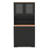 Pantry Cabinet with 2 Removable Shelves