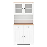 Pantry Cabinet with 2 Removable Shelves