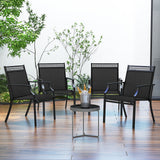 Patio Chairs Set of 2 with All Weather Breathable Fabric