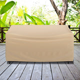 Patio Furniture Cover with Padded Handle and Click-Close Straps