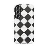 BLACK & WHITE DIAMOND | Tough Phone Case
