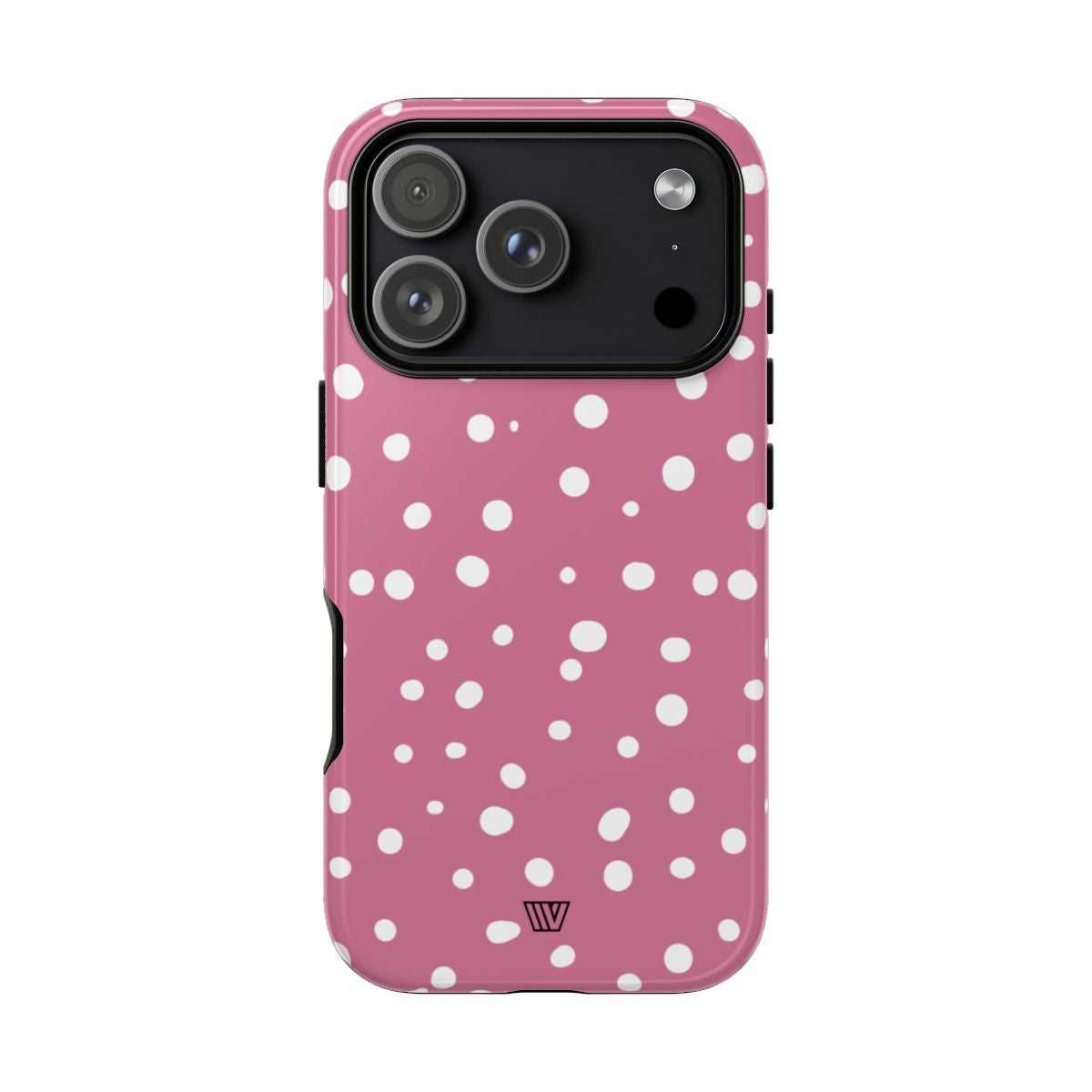 BLUSH RED DOTS | Tough Phone Case