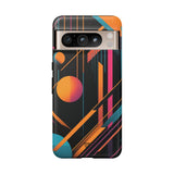 BOLD RETRO LINES | Tough Phone Case