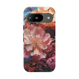 PAINT SWIRL FLOWERS | Tough Phone Case