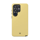 MUTED YELLOW SOLID | Tough Phone Case
