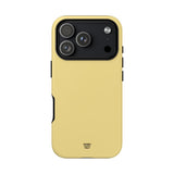 MUTED YELLOW SOLID | Tough Phone Case